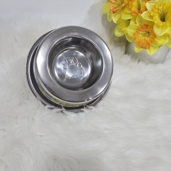 Pets Dog bowl stainless steel New - Picture 5 of 6